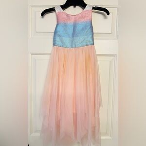 Cat & Jack rainbow colors tulle dress
